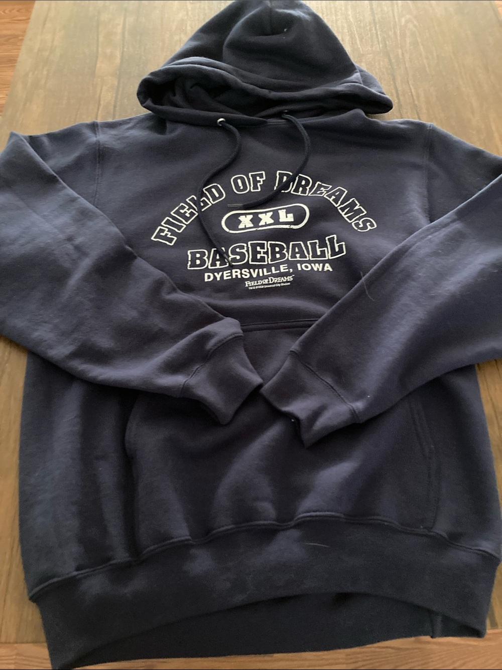 Port and Company Navy Field of Dreams Baseball Hoodie